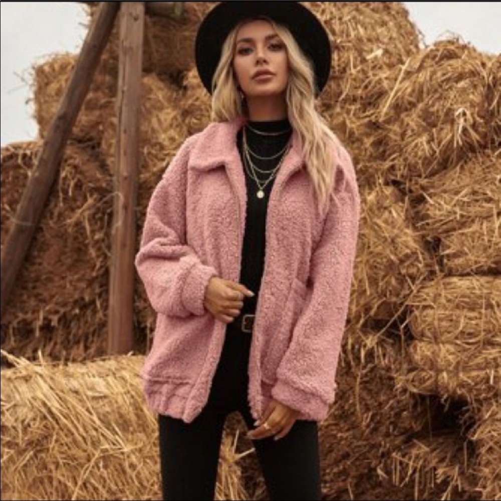 NWOT Ugg Kaley Teddy Bear Jacket